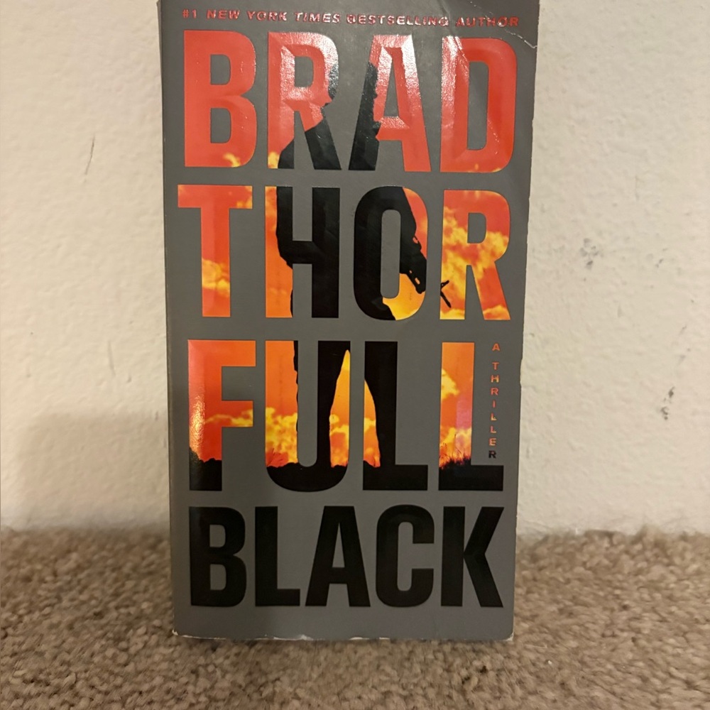 Brad Thor 'Full Black' Thriller Book